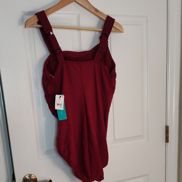 Aqua Green Swimsuit 16/18 XL - Picture 3 of 5